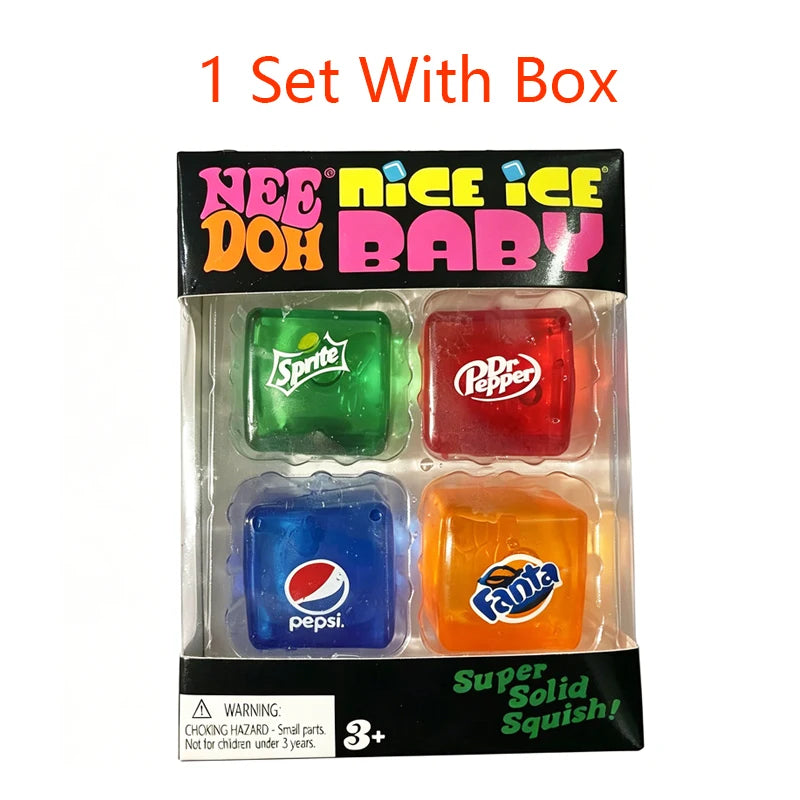 Soft Sensory Squishy Stress Cube – Anxiety Relief Fidget Toy for Focus & Relaxation (Ages 14+)