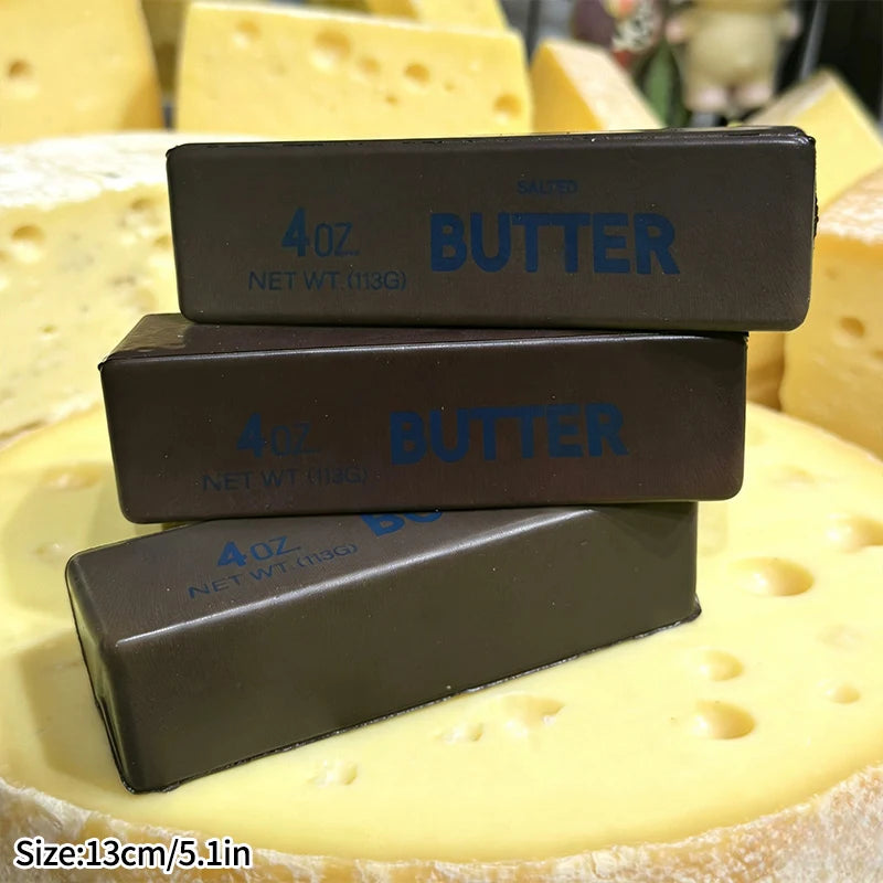 Cheese Squishy Ornament Butter Squishy Squishy Dumpling Anti Gifts Sensory Fidget Ornament Slow Rebound Relef Butter Squishy
