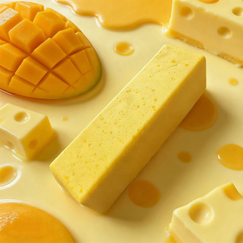 Cheese Squishy Ornament Butter Squishy Squishy Dumpling Anti Gifts Sensory Fidget Ornament Slow Rebound Relef Butter Squishy