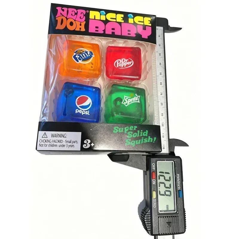 Soft Sensory Squishy Stress Cube – Anxiety Relief Fidget Toy for Focus & Relaxation (Ages 14+)