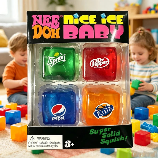Soft Sensory Squishy Stress Cube – Anxiety Relief Fidget Toy for Focus & Relaxation (Ages 14+)