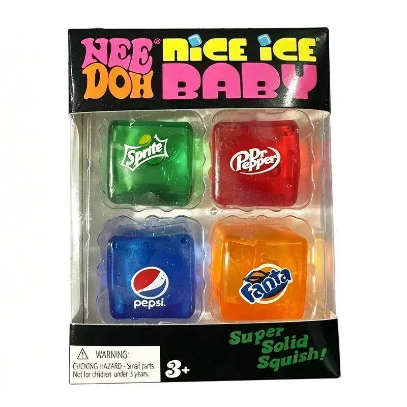 Soft Sensory Squishy Stress Cube – Anxiety Relief Fidget Toy for Focus & Relaxation (Ages 14+)